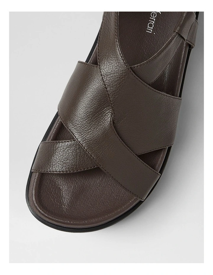 Vebbie Choc Leather Sandals image 4