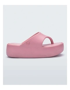 MELISSA FREE PLATFORM THONG - LIGHT PINK