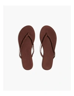 Tkees Lily - Braid-Bourbon