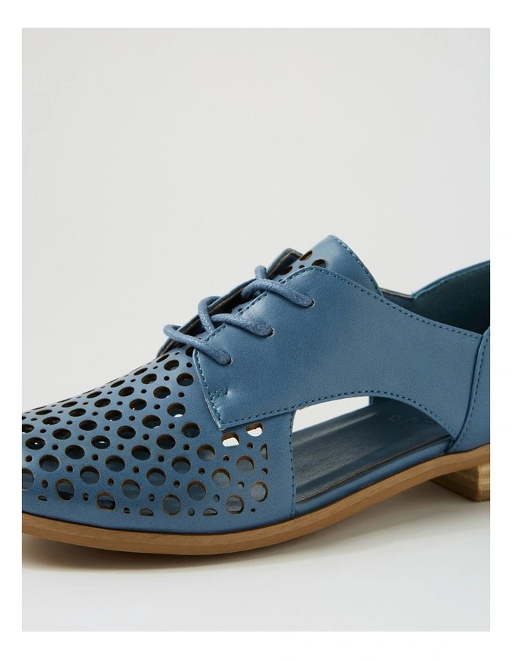 Quietly Denim Flat Shoes image 5