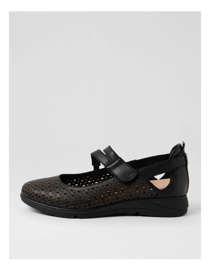 Norwalk Black Leather Mary Janes image 1