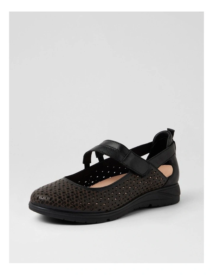 Norwalk Black Leather Mary Janes image 2
