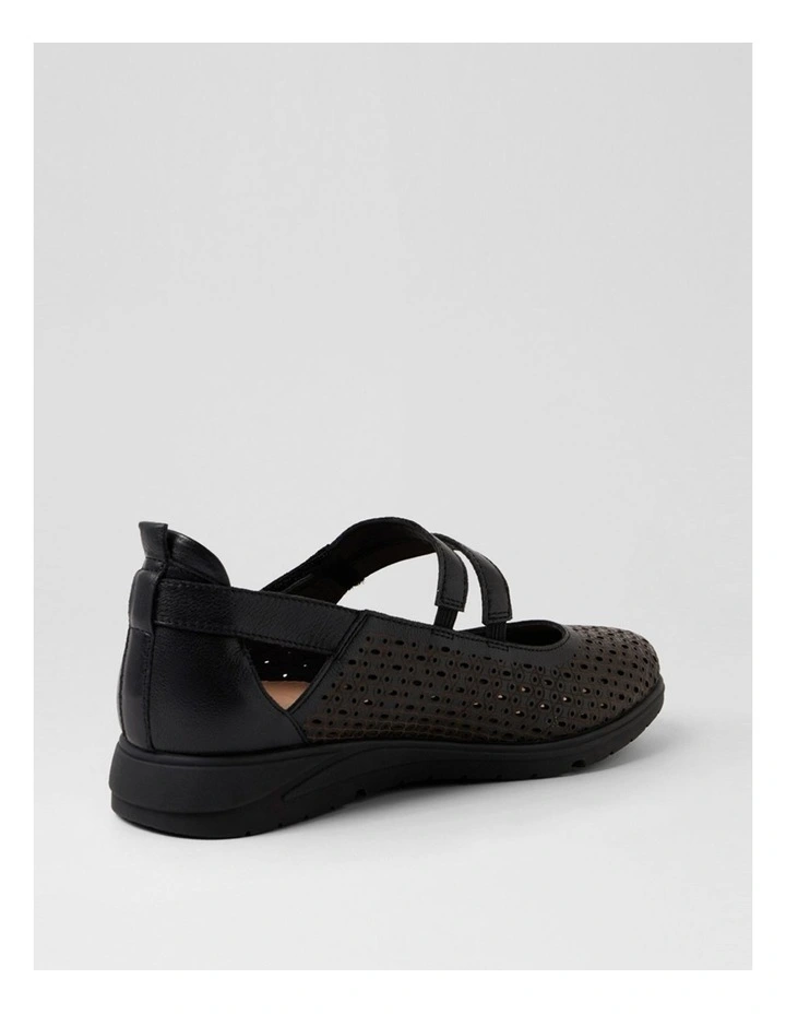 Norwalk Black Leather Mary Janes image 3
