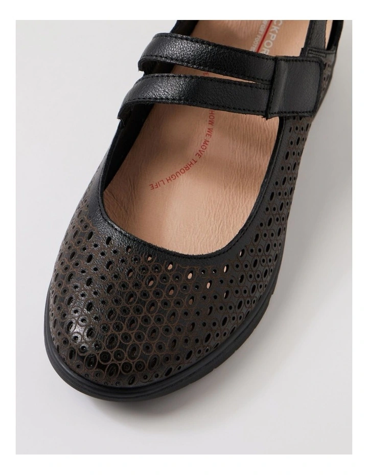 Norwalk Black Leather Mary Janes image 4