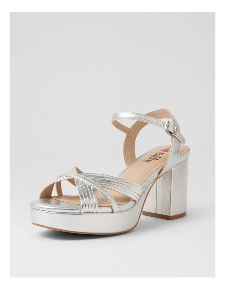Francie Silver Sandals image 2