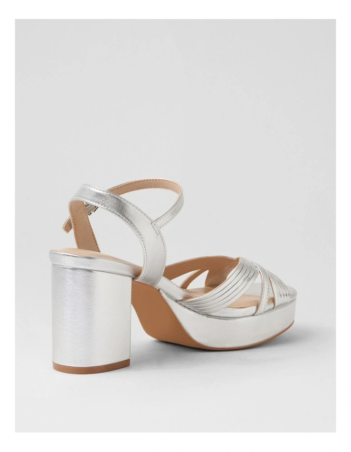 Francie Silver Sandals image 3
