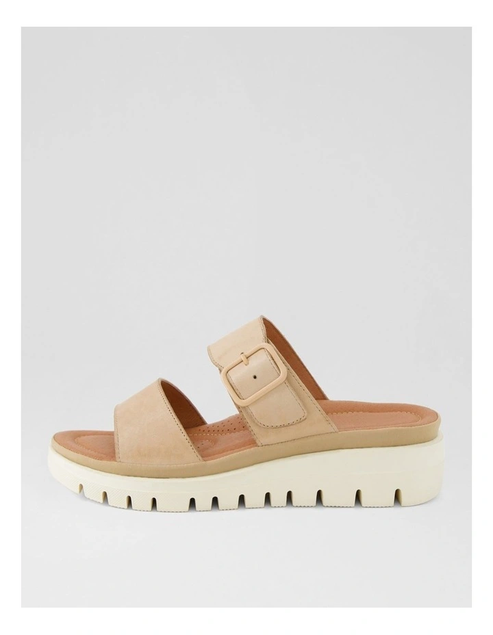 Leeana Latte Leather Sandals image 1