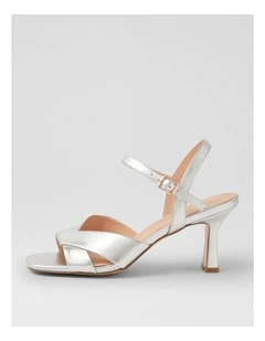 Tinkya Silver Leather Sandals