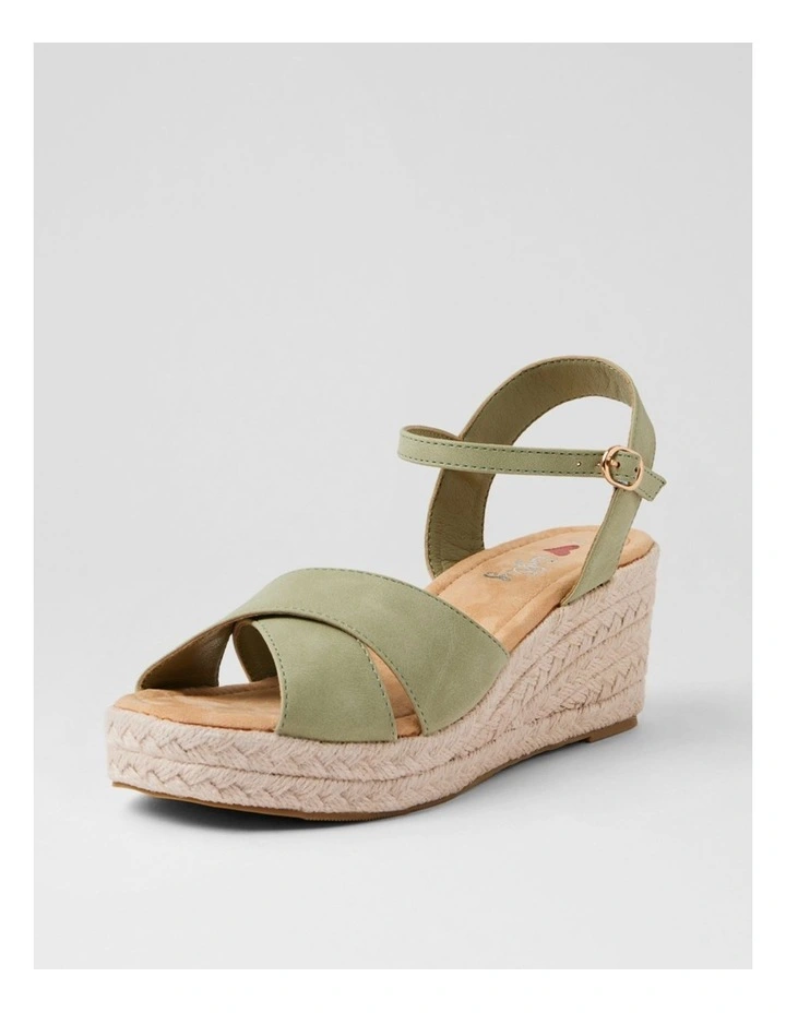 Swerko W Pistachio Nubuck Pu Sandals image 2