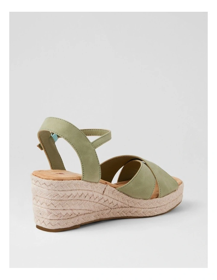 Swerko W Pistachio Nubuck Pu Sandals image 3