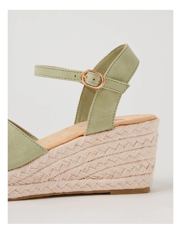 Swerko W Pistachio Nubuck Pu Sandals image 5