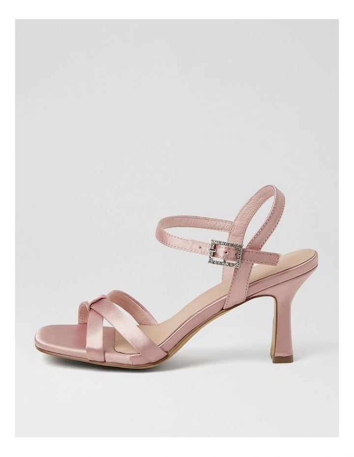 Triste Rose Satin Sandals image 1