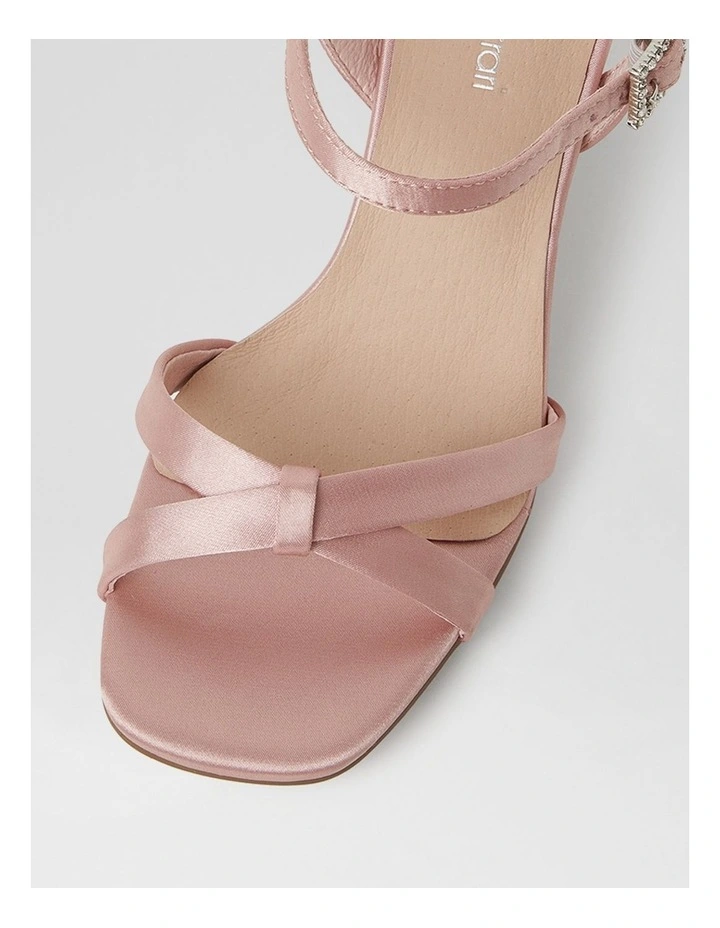 Triste Rose Satin Sandals image 4