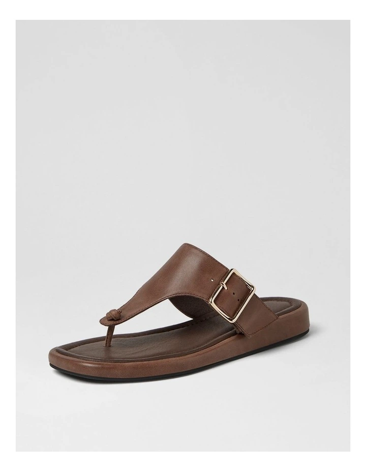 Remma Choc Leather Sandals image 2