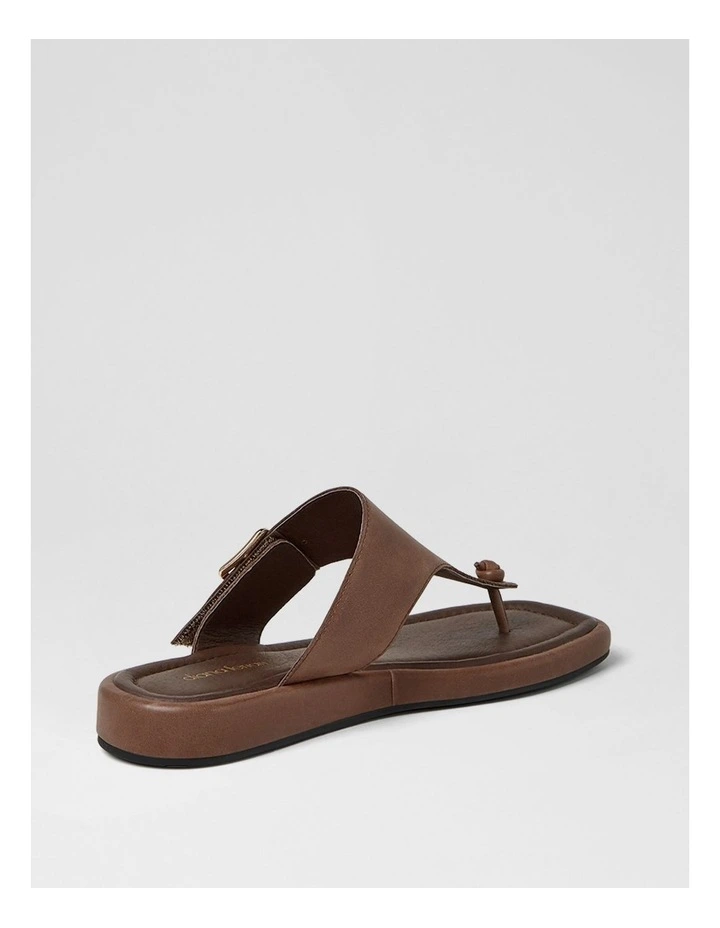 Remma Choc Leather Sandals image 3