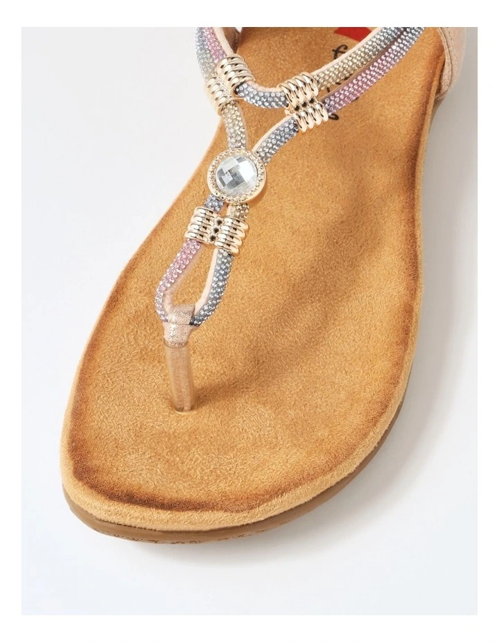Fessa Rose Gold Multi Sandals image 4