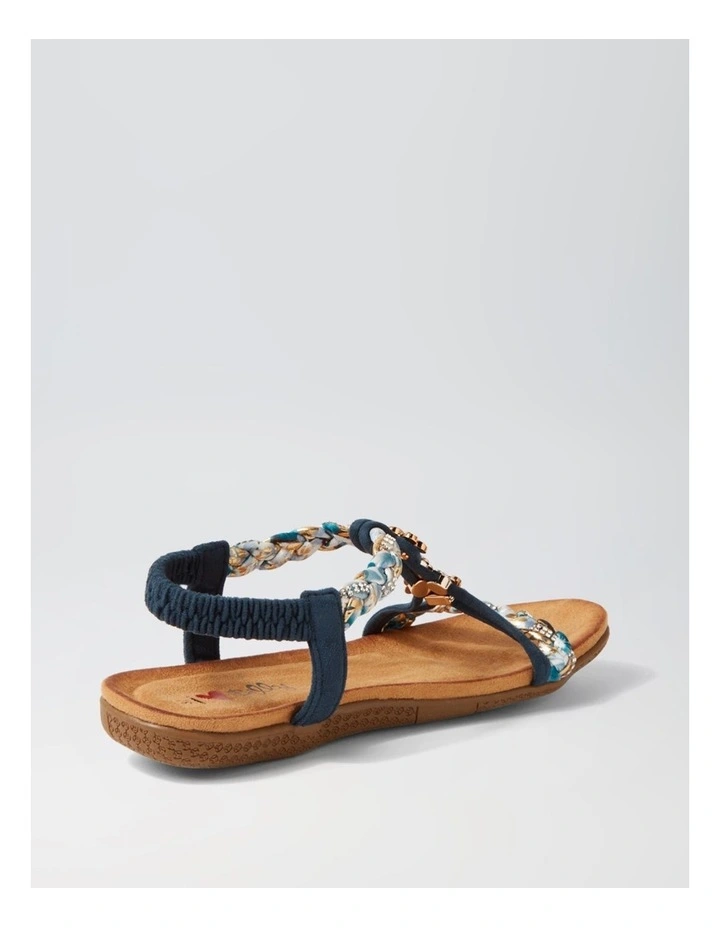 Frose Navy Multi Sandals image 3