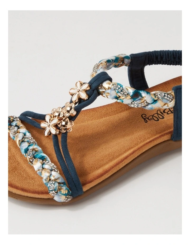 Frose Navy Multi Sandals image 5
