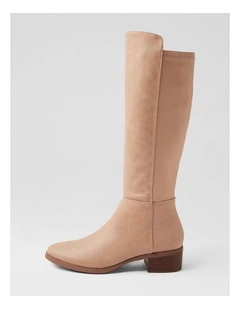 Telli2 Almond Stretch Knee High Boots