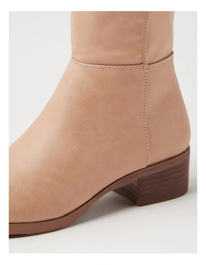 Telli2 Almond Stretch Knee High Boots image 5