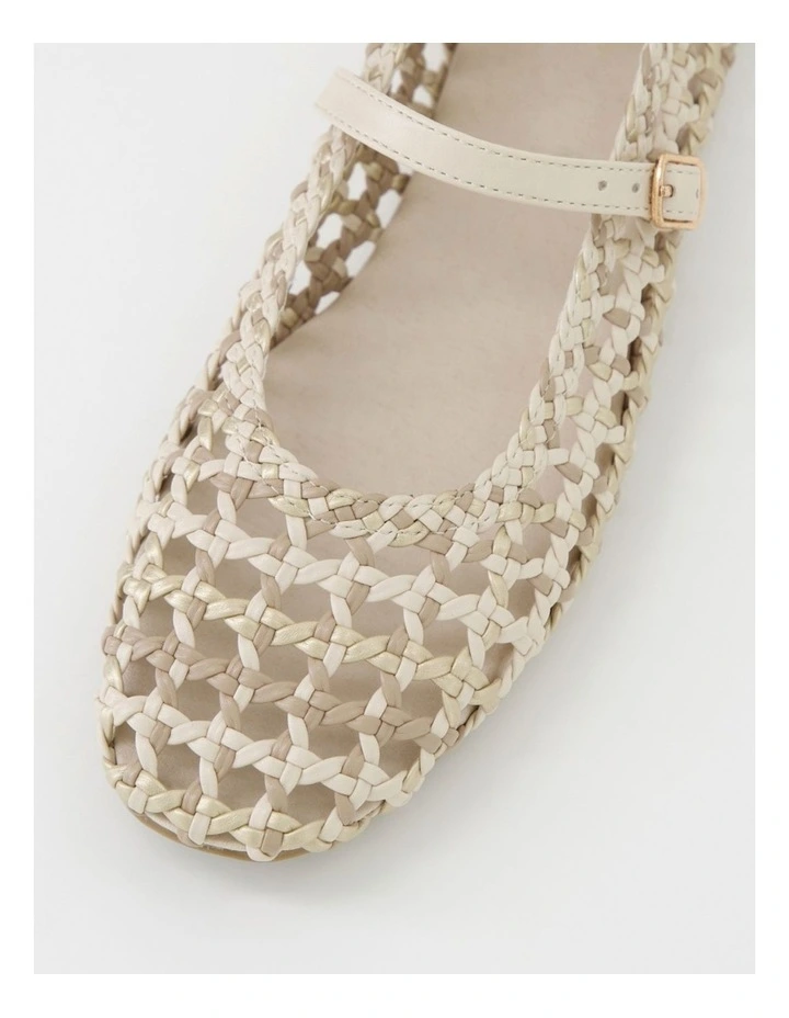 Malling Nude Multi Flat Shoes image 4