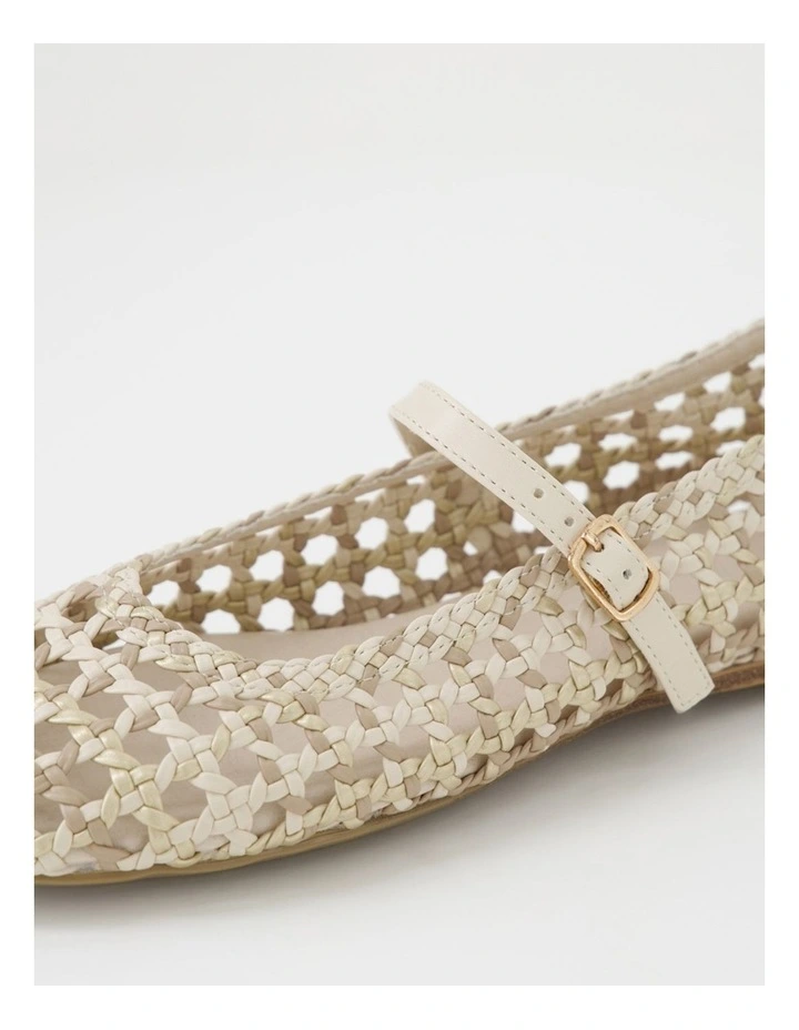Malling Nude Multi Flat Shoes image 5