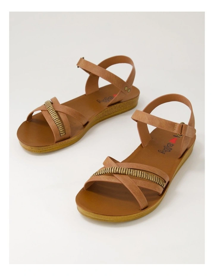 Kelia Tan Mix Sandals image 5