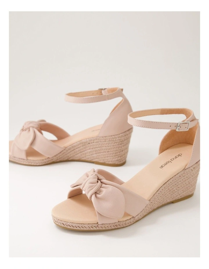 Jennalea Rose Leather Rope Sandals image 5