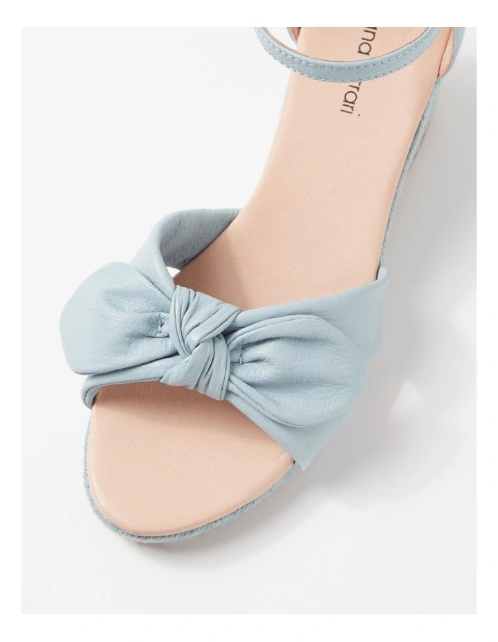 Jennalea Light Denim Leather Rope Sandals image 4