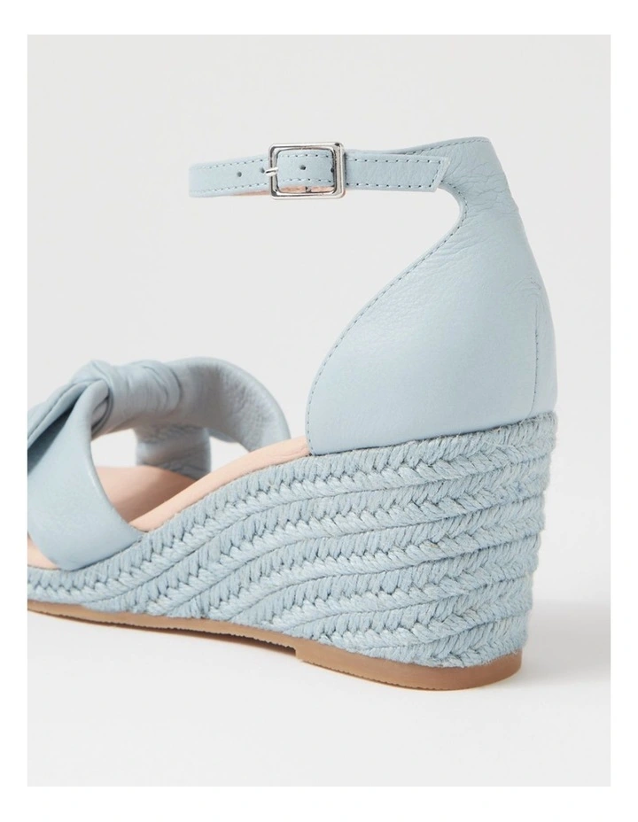 Jennalea Light Denim Leather Rope Sandals image 5