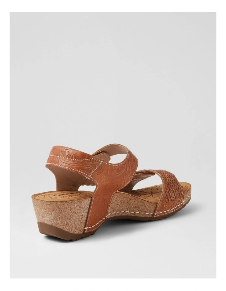 Jade Tan Leather Sandals image 3