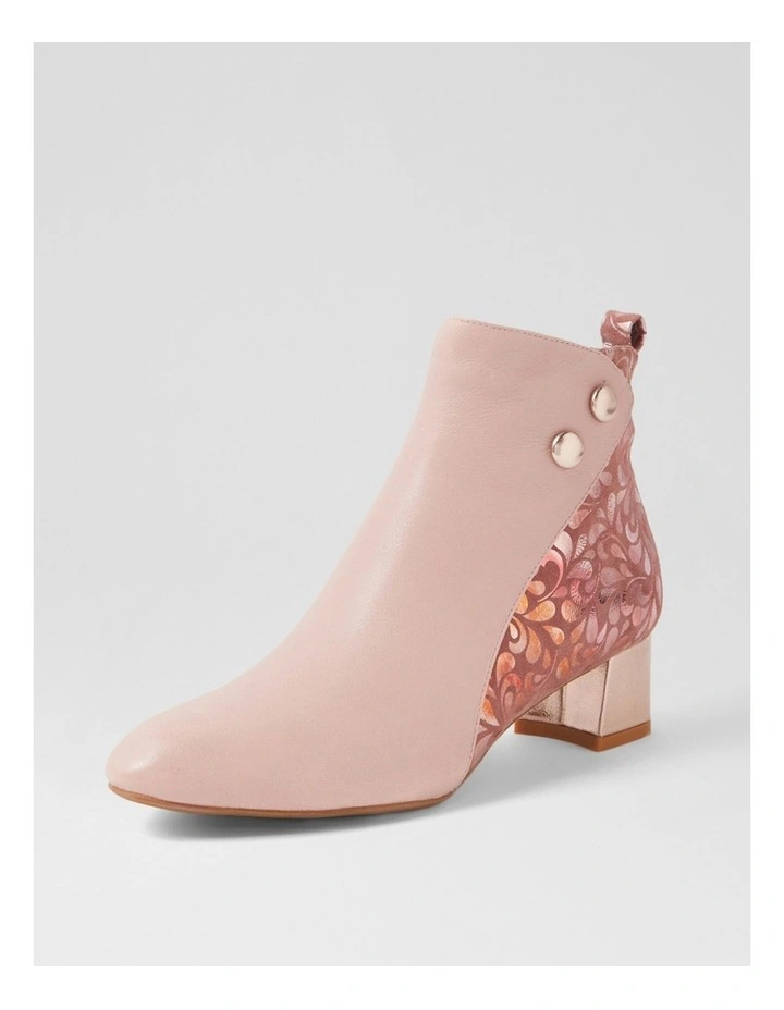 Marrinas Warm Rose Petal Multi Ankle Boots image 2