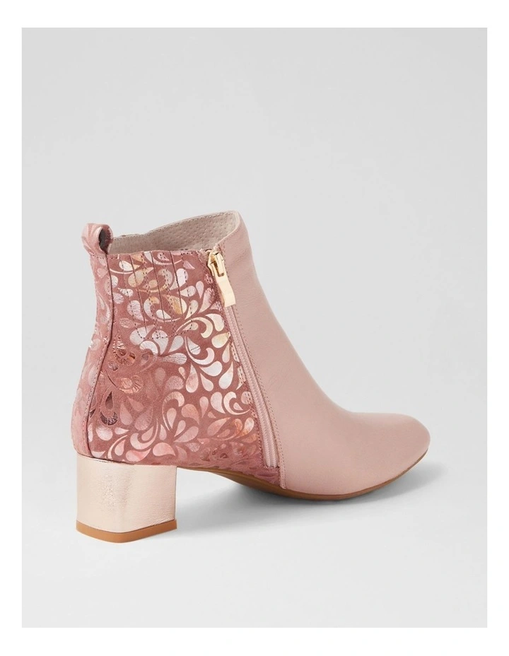 Marrinas Warm Rose Petal Multi Ankle Boots image 3