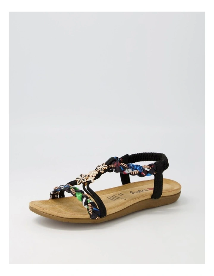 Frose Black Multi Sandals image 2