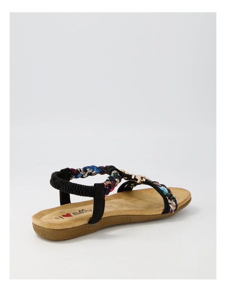 Frose Black Multi Sandals image 3