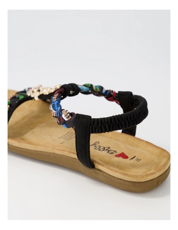 Frose Black Multi Sandals image 5
