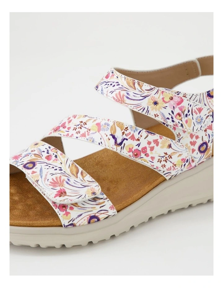 Former White Floral Sandals image 5