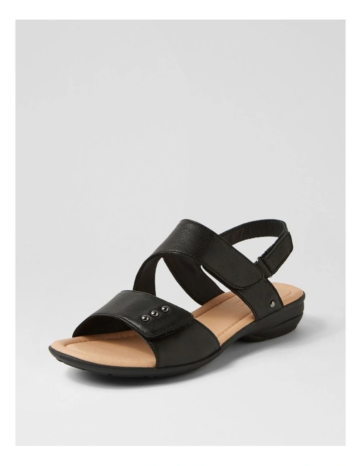 Bills Black Leather Sandals image 2