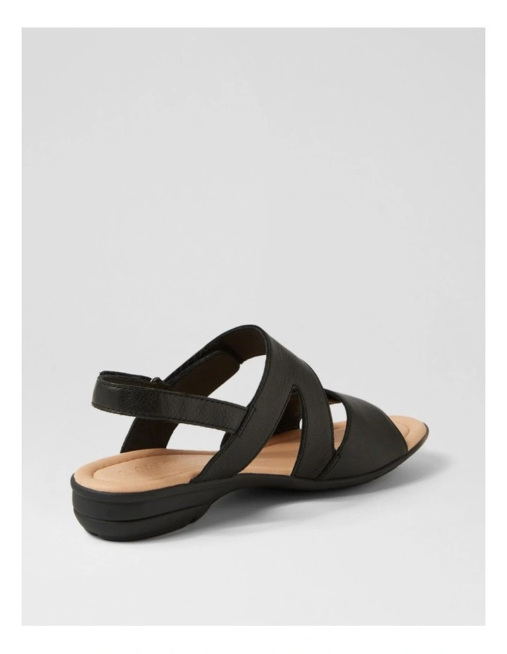 Bills Black Leather Sandals image 3