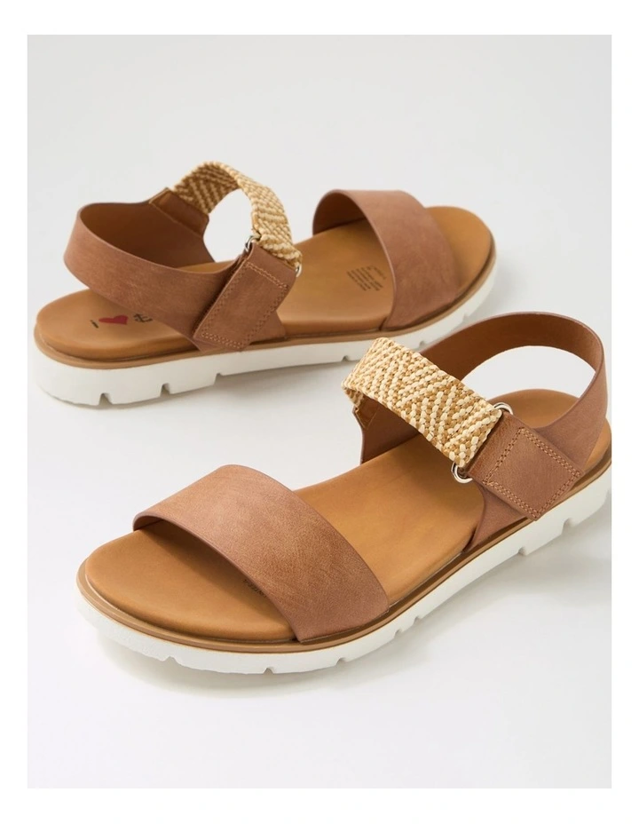 Lintee Tan Sandals image 5