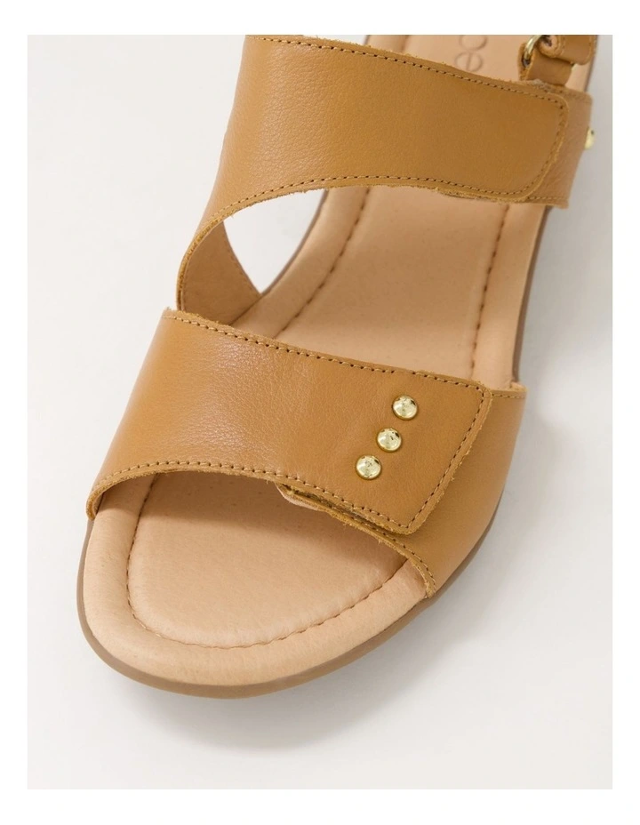 Bills Dark Tan Gum Leather Sandals image 4