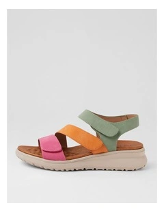 Former Pink Orange Seaspray Nubuck Sandals