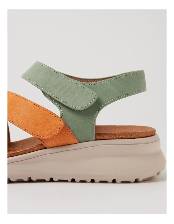 Former Pink Orange Seaspray Nubuck Sandals image 5