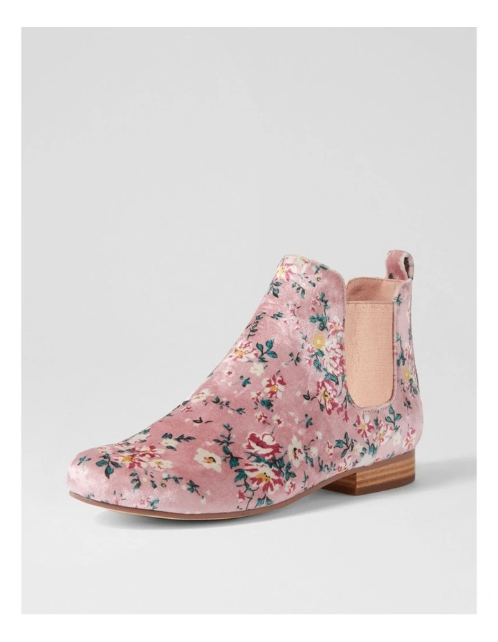 ENDALE-IL-PINK FLORAL-VELVET image 2
