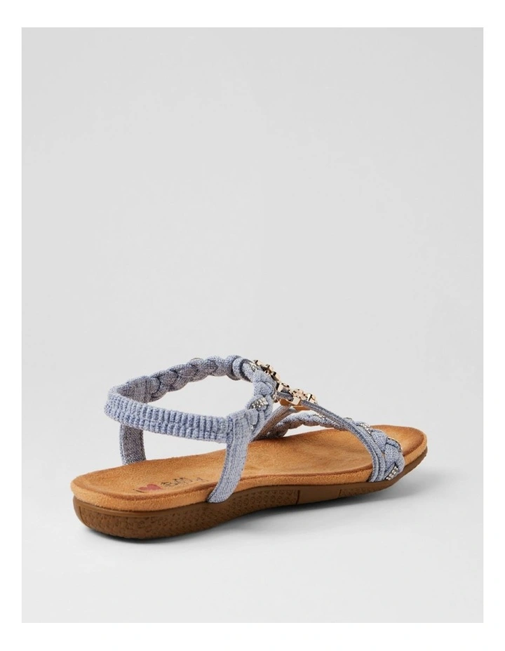 Frose Denim Blue Multi Sandals image 3