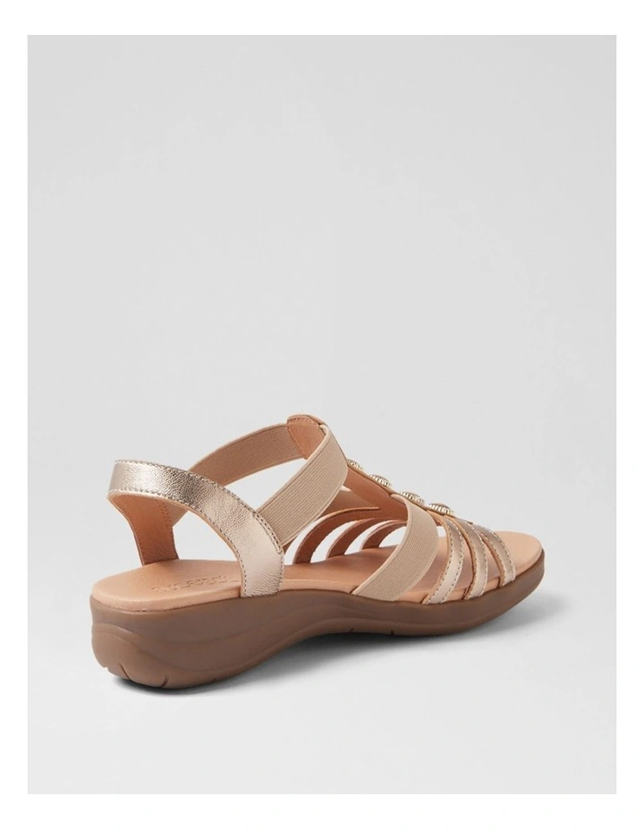 Mason Champagne Leather Sandals image 3