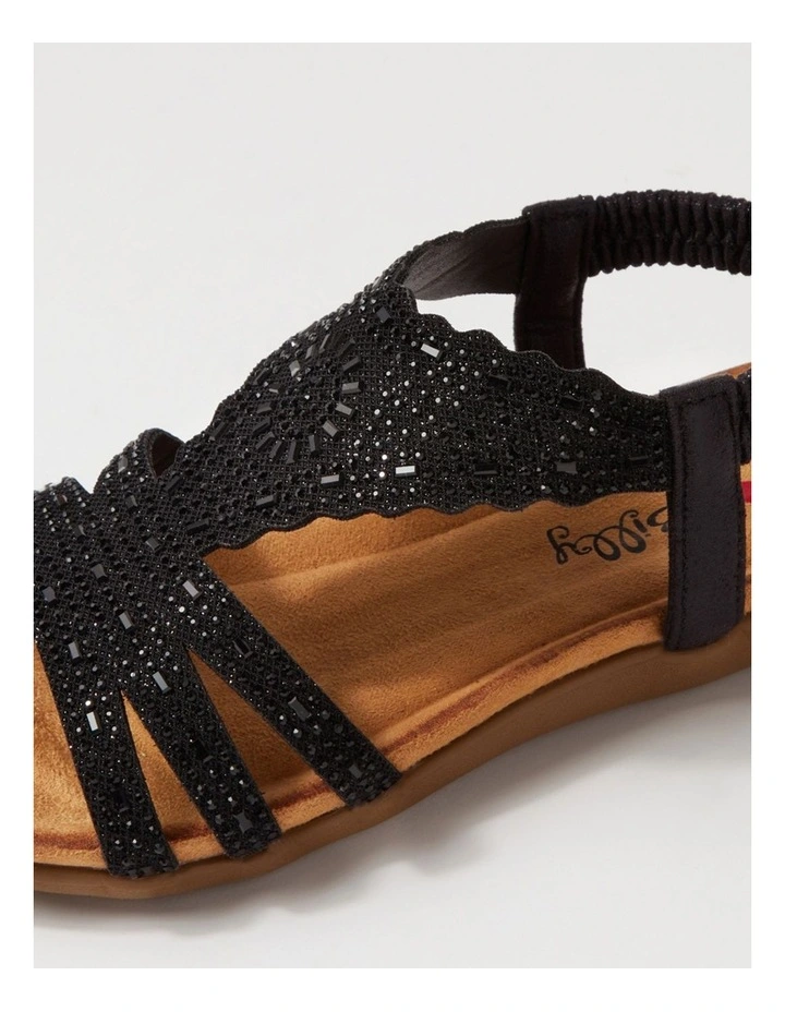 Fossio Black Multi Sandals image 5