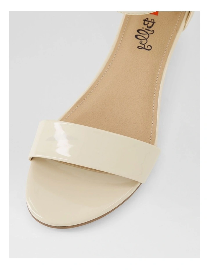 Macki Nude Patent Pu Sandals image 4