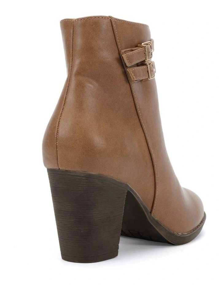 JOURNEE Ankle Boot - Camel image 6