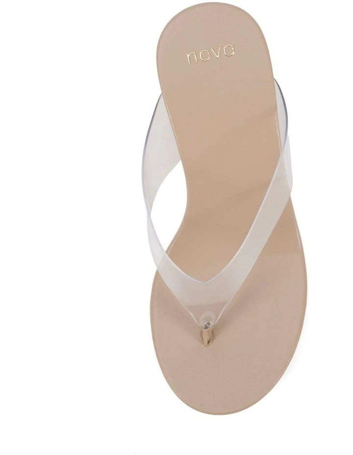 BACI Wedge Thong Sandal - Sand image 5